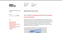 Desktop Screenshot of brickstarter.org