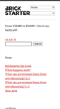 Mobile Screenshot of brickstarter.org